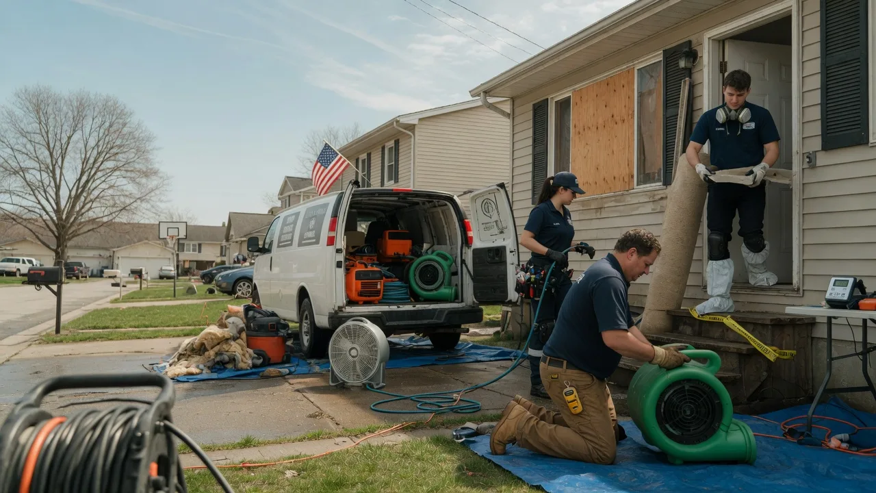 Water Damage Restoration in Rockwall, TX near me